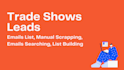 manually scrape leads from trade shows websites