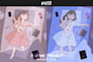 draw anime style illustration background for wallpaper, cover photo, banner