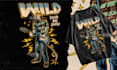 create retro vintage illustration for merch and apparel
