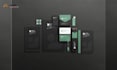 design business, corporate, visiting card, and letterhead