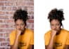 remove your blemishes and retouch