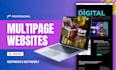 do wordpress business website development, landing page, clone, or redesign