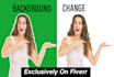 clean, clear, cut out, delete or erase photos background quickly
