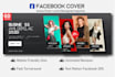 create a professional facebook cover photo