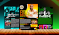 design professional press kit,media kit,epk with clickable links
