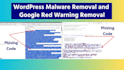 do wordpress malware removal, remove malware from full hosting server