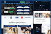 design website UI UX and landing page design