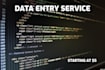 accurately enter data files