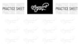 create handwritten modern signature and logo