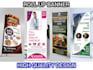 design high quality creative roll up banner, retractable banner