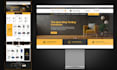 an engaging and high converting landing page with animations