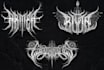 design style technical death metal logo,progressive