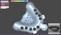 design individual trays from 3d stl files