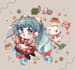 draw your character in cute chibi art style