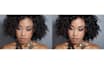 retouch hair and hairdo