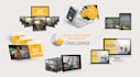 design 2d covers and convert into 3d bundle mockup
