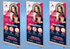 design a top notch roll up, retractable, pull up banner
