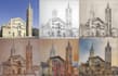do hand drawn architectural sketches