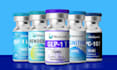 do peptide label design, vial label, product label design