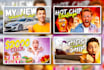 design catchy youtube thumbnail