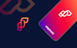 create a modern app logo or icon with splash screen design
