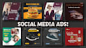 design creative social media covers, ads and banners