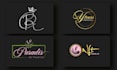 design feminine watercolor and spa logo