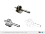 create a symmetrical mechanical illustration