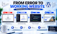 fix wordpress 500 internal server error in 1 hour