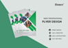 design creative flyer  and small poster