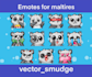 create custom emotes or badges for twitch, kick, tiktok, youtube, trovo, etc