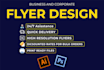 design corporate and business flyer design