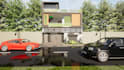 design interior, and exterior design of the restaurant