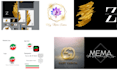 design a modern minimalist logo and full brand identity package