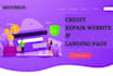 create a stunning credit repair website and landing page