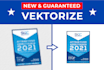 vectorize logo, tracing, convert image to vector full HD