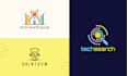 design modern line art logo for your brand in 24hrs