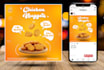 do modern and stylish social media design, ad, banner