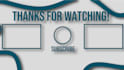 outstanding custom youtube end card end screen outro animation