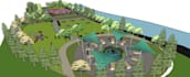 design urban landscaping and conceptual street designing
