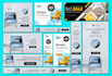 banner design, roll up banner, web banner, real state banner