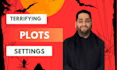 write terrifying horror short stories and scripts