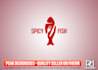 design negative space logo in a creative way