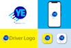 design clean modern mobile app logo or app icon