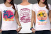 create a typography amazing tshirt design in 24 hours