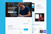 create highly converting modern webflow landing page