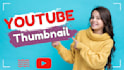 design attractive youtube thumbnail