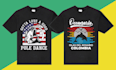 create eye catching custom graphic t shirt design