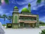 design exterior interior mosque and church with animations