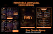 design a restaurant menu, food menu and custom mneu in 8 hours